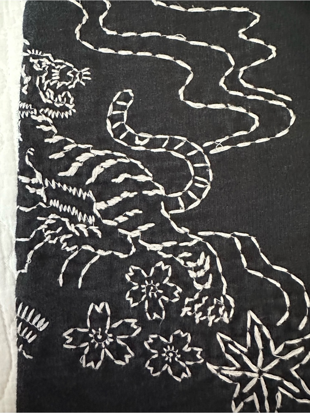 Vintage Lucky Brand Nagoya Tiger Y2K Sweatpants | Embroidered | 34” Inseam | L - Picture 9 of 10